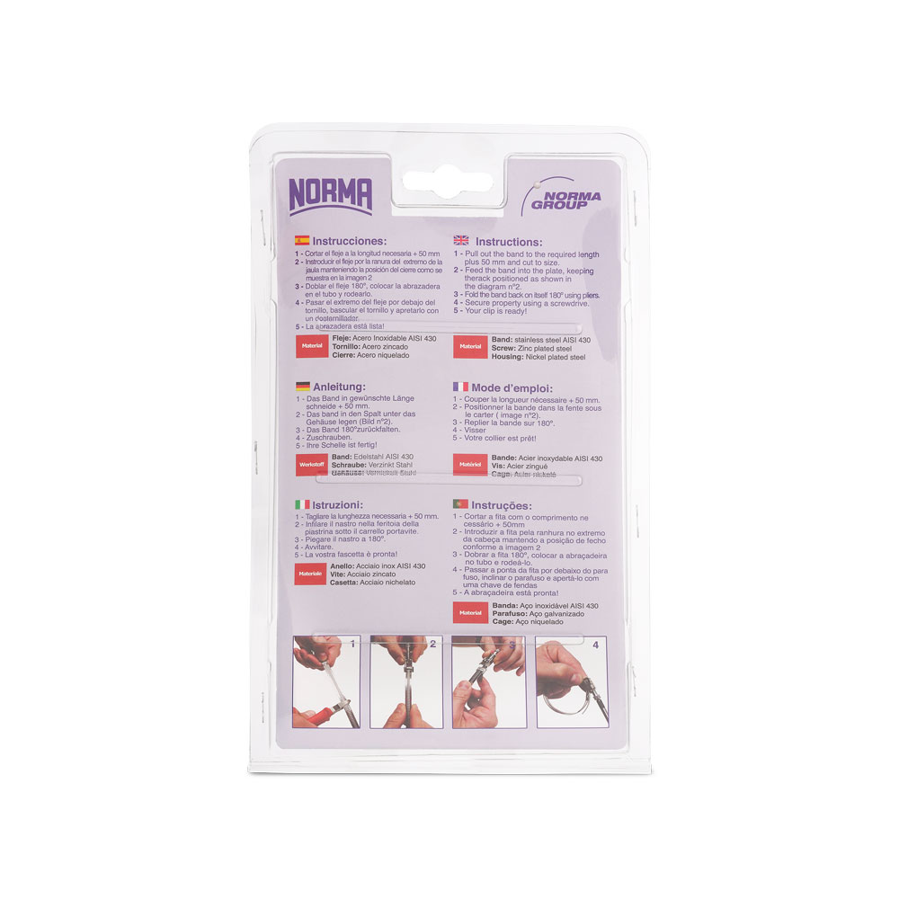 Serratub 5Meter Endlosband Set 9mm