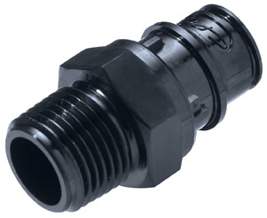 HFCD24657BSPT HFCD24657BSPT Stecker 3/8" BSPT Außengewinde, Absperrventil, EPDM
