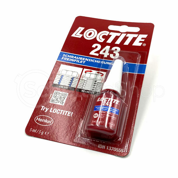 Loctite-243 LOCTITE® 243 Schraubensicherung mittelfest 5g (5ml)