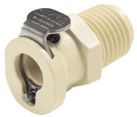 PMC100412 - CPC Kupplung 1/4" NPT Außengewinde, ohne Absperrventil PMC100412 - CPC Kupplung 1/4" NPT Außengewinde, ohne Absperrventil