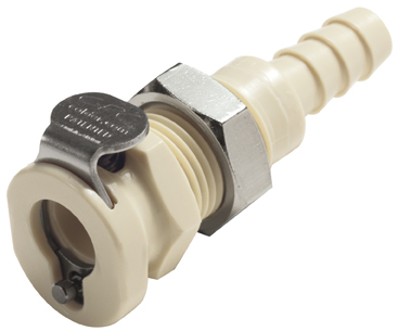 PMC160412 PMC160412 - CPC Kupplung 6,4 mm Schlauchanschluss, Plattenmontage, ohne Absperrventil