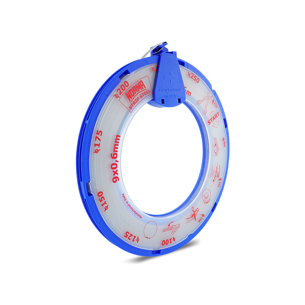 Serratub geprägtes Endlosband 9 mm  | Schellenband 25 m-Rolle Serratub geprägtes Endlosband 9 mm  | Schellenband 25 m-Rolle