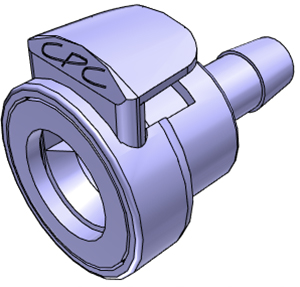 MPCK17004T03-CAD MPCK17004T03 | CPC Kupplung für 6,4 mm Schlauch | MPC-Serie