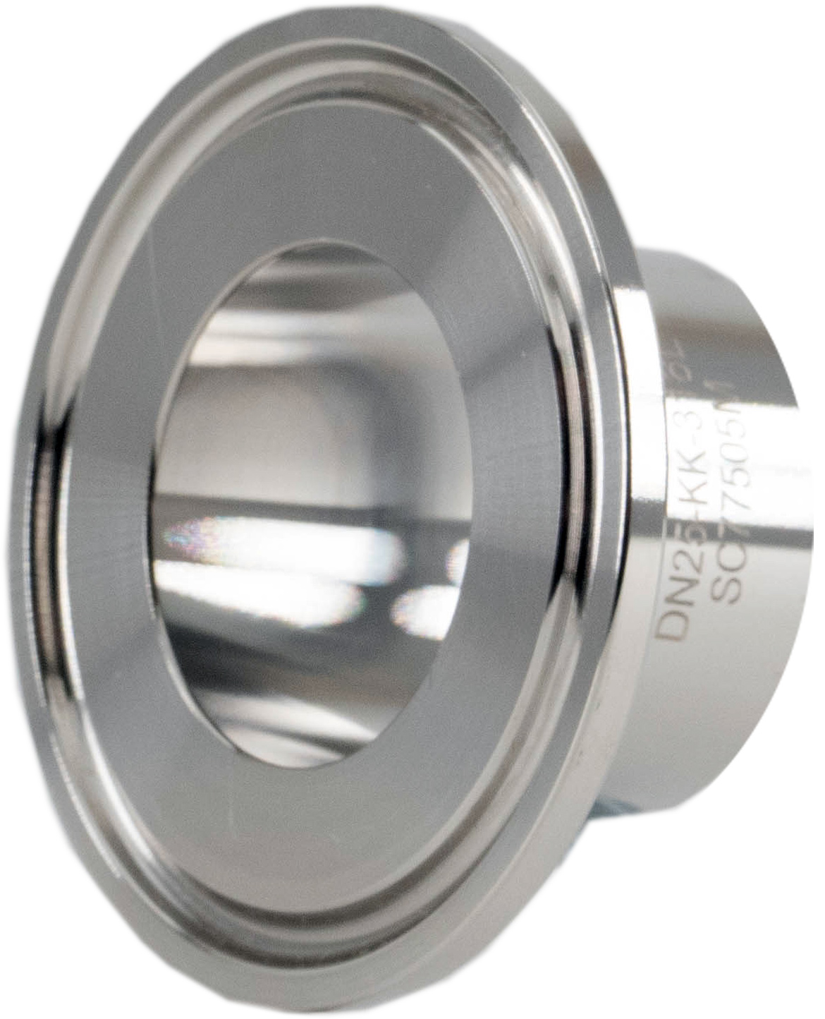 Flansch-KK Flanschstutzen DIN 32676, Reihe B, Kurz, AISI 316L (1.4404)