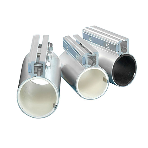 ALU-Rohrkupplungen_ Rohrkupplung Typ DVK 6 | Aluminium | Gummi Dichtung