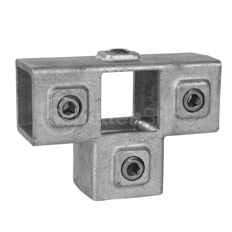 608024S-40-01 Rohrverbinder Kreuzverbinder für Stützrohr | Typ 24S | Vierkantrohr