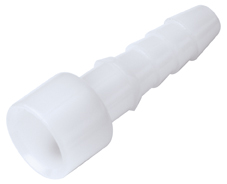 TFF02MWHT TFF02MWHT - Kupplungseinsatz für Sixtube und Tentube mit einem 3,2 mm Schlauchanschluss, ohne Absperrventil