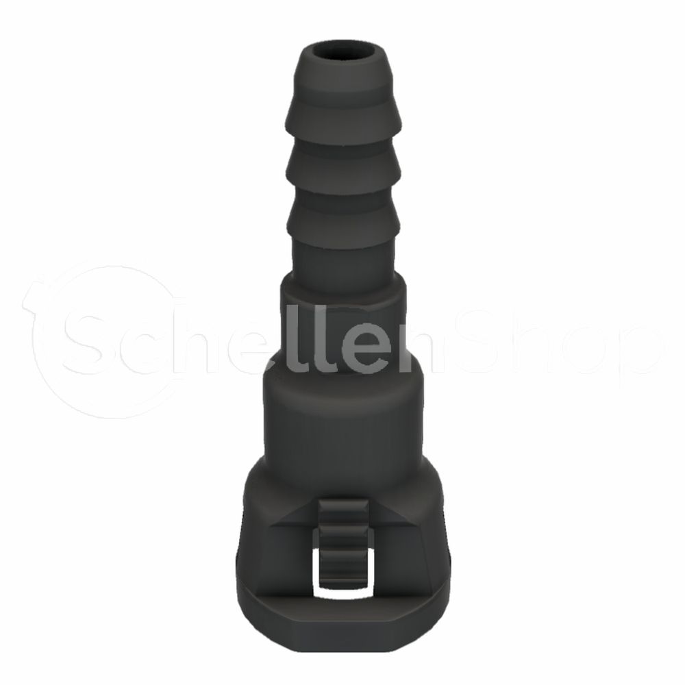 07158002006_asm-stp NQ-S 0°-Steckverbindung NW 1/4", mit 1/4"Schlauchanschluss (6,4 mm)