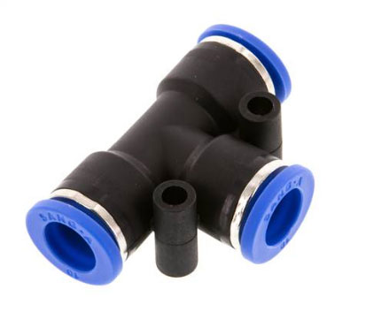 T-Stück IQS-Steckverbinder (auch Reduzierung), Standard IQST (blaue Serie) T-Stück IQS-Steckverbinder (auch Reduzierung), Standard IQST (blaue Serie)