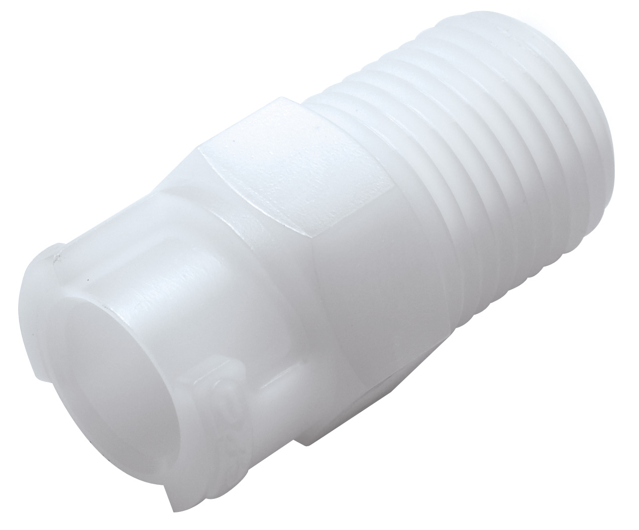 SMPTD02 - CPC Kupplung mit 1/8" NPT Außengewinde mit Absperrventil und Buna-N Dichtung