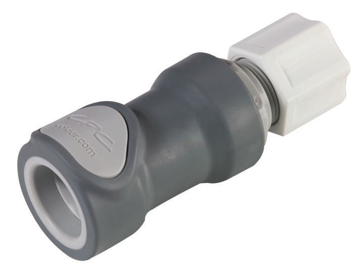 NS6D13008 NS6D13008 - Kupplung 1/2" JACO Schlauchanschluss, mit Absperrventil, EPDM-Dichtung